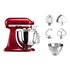 Kitchenaid Robot da cucina Artisan da 4,8 Lt Rosso Mela metallizzato 5KSM175PSECA