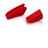 Knipex 86 09 250 V01 Protezione per ganasce Rosso Plastica 6 pezzo(i)