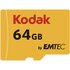 Kodak Emtec microSDXC 64GB Classe 10