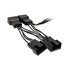 Kolink 1-4 PWM Fan Cavo Splitter Ventola - 35cm