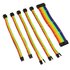 Kolink Kit di prolunga per cavi intrecciati - Arcobaleno