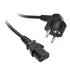 Kolink KKTP01 cavo di alimentazione Nero 1,8 m CEE7/7 Accoppiatore C13