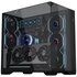 Lian Li Supporto GPU verticale multidirezionale con cavo riser PCIe 5.0, RGB - nero