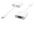 Kramer Electronics ADC-U31C/GF 0,17 m USB C VGA (D-Sub) Bianco