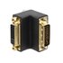 Kramer Electronics DVI-I (F) - DVI-I (M) Nero
