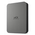 LaCie Mobile Drive Secure disco rigido esterno 4 TB Grigio