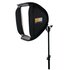 Lastolite Softbox Ezybox Hotshoe 38cm x 38cm con supporto