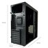 LC Power LC-7041B-ON Midi Tower Nero