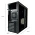 LC Power LC-Power LC-7041B-ON computer case Midi Tower Nero