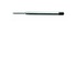 Lebez 1240 Ricaricatore di penna Nero 10 pezzi