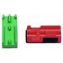 Lebez 979 portapenne Verde, Rosso