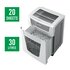LEITZ 80060000 Triturazione incrociata 23 cm Bianco