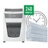 LEITZ 80060000 Triturazione incrociata 23 cm Bianco