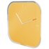 LEITZ 90170019 Orologio da parete in Quarzo Quadrato Giallo