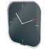 LEITZ 90170089 Orologio da parete in Quarzo Quadrato Nero