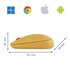 LEITZ Cosy mouse Ufficio Ambidestro RF senza fili + Bluetooth 4000 DPI