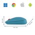LEITZ Cosy mouse Ufficio Ambidestro RF senza fili + Bluetooth 4000 DPI