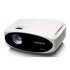 Lenco LPJ-900WH videoproiettore Proiettore a raggio standard 250 ANSI lumen LED 1080p (1920x1080) Nero, Bianco