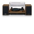 Lenco LS-100WD Giradischi con trasmissione a cinghia Nero, Quercia