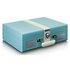 Lenco TT-110 Giradischi con trasmissione a cinghia Blu, Bianco