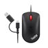 Lenovo 4Y51D20850 Ambidestro USB C Ottico 2400 DPI