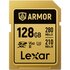 Lexar 128GB Armor Gold SDXC IP68 Acciaio V60