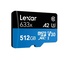 Lexar 633x 512 GB MicroSDXC Classe 10 UHS-I