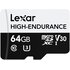 Lexar 64GB High-Endurance microSDHC Pro