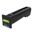 Lexmark 72K2XC0 Cartuccia Toner Originale Ciano