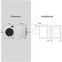 LG F4R7010TSWG Lavatrice 10kg AI DD, Classe A-10%, 1400 giri, TurboWash, Vapore