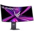 LG Monitor da gioco curvo UltraGear 5K2K 45GX950A-B da 44,5 pollici, 165 Hz, OLED, compatibile con G-SYNC