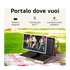 LG StanbyME Go 27LX5QKNA Schermo 27'' Touchscreen, portatile, Batteria, WebOS