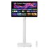LG Swing 32U889SA Schermo Personale 32" 4K Touch, base con rotelle, webOS