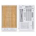 Lian Li DAN Cases A3-mATX Wood Edition Case per PC, Vetro temperato, Micro-ATX - Faggio, Bianco