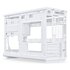 Lian Li DAN Cases A3-mATX Wood Edition Case per PC, Vetro temperato, Micro-ATX - Faggio, Bianco