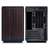 Lian Li DAN Cases A3-mATX Wood Edition Case per PC, Vetro temperato, Micro-ATX - Noce, Nero