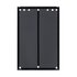 Lian Li DAN Cases A3-mATX Wood Edition Front Panel - Walnuss schwarz