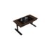 Lian Li DK07 Desk Cabinet Edition in legno 2x E-ATX - regolabile in altezza - Noce, nero