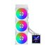 Lian Li HydroShift II LCD-S 360 CL Processore Kit di raffreddamento a liquido 12 cm Bianco 1 pz