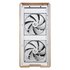 Lian Li Lancool LAN217W computer case Midi Tower Bianco, Legno