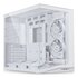 Lian Li O11 Dynamic Mini V2 Flow PC Case, Mini Case, ATX, Vetro Temperato - incluse 5 ventole da 120 mm, bianco
