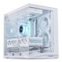 Lian Li O11 Dynamic Mini V2 Flow PC Case, Mini Case, ATX, Vetro Temperato - incluse 5 ventole da 120 mm, bianco