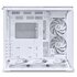 Lian Li O11 Dynamic Mini V2 Flow PC Case, Mini Case, ATX, Vetro Temperato - incluse 5 ventole da 120 mm, bianco