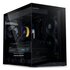Lian Li O11 Dynamic Mini V2 Flow PC Case, Mini Case, ATX, Vetro Temperato - incluse 5 ventole da 120 mm, nero