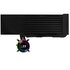 Lian Li Raffreddamento ad acqua AiO ARGB senza ventola HYDROSHIFT II LCD-C 360N - Nero