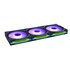 Lian Li UNI FAN SL-INF Wireless ARGB PWM - Pacchetto da 3, con controller, lama inversa, 120mm, nero - Reverse