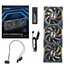 Lian Li UNI FAN SL Wireless LCD 120 12 cm Nero 3 pz