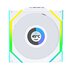 Lian Li UNI FAN SL Wireless LCD 120 Reverse Blade 12 cm Bianco 1 pz