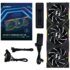 Lian Li UNI FAN TL-LCD pale inverse wireless, confezione da 3 con controller Reverse - 120mm, nero
