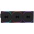 Lian Li UNI FAN TL Wireless ARGB PWM Reverse Confezione da 3 - Lama Inversa 120mm, Nero